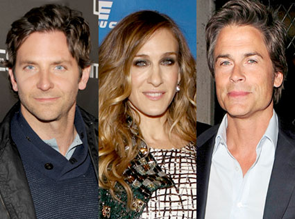 Bradley Cooper, Sarah Jessica Parker, Rob Lowe Bradley Cooper, Sarah Jessica Parker, Rob Lowe